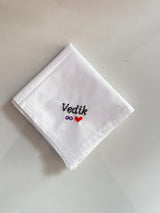 Customise Name Embroidery Handkerchief