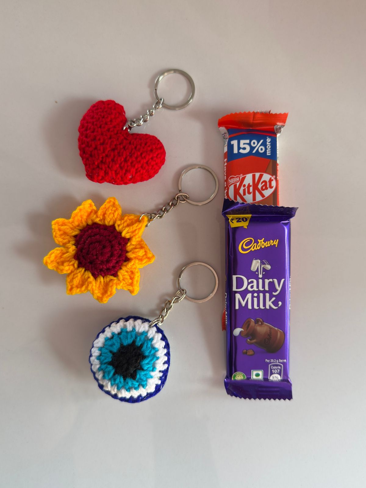 Puffy Wool Keychains – Handmade Cuties